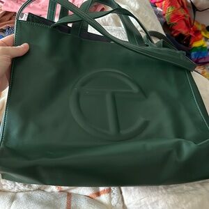 Dark Green Telfar Bag - Medium